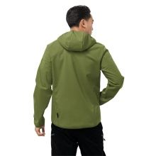 Jack Wolfskin Softshell Jacket Northern Point (windproof, water-repellent, PFC-free) cedar green Men